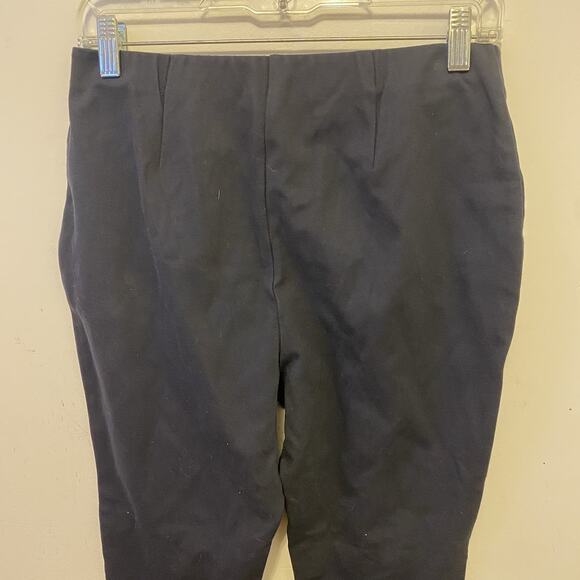 J. Jill Ponte Navy Blue Pull On Leggings Slim Leg pants Women SP Elastic Waist - Picture 10 of 10